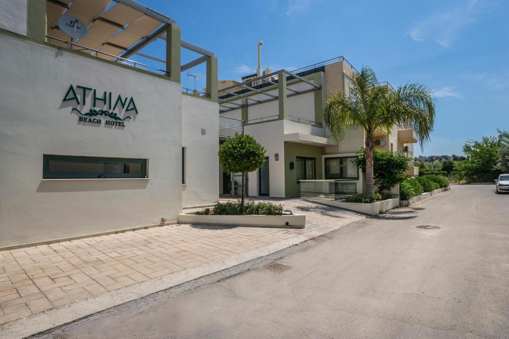 Athina Beach Hotel Kato Daratso Exterior photo