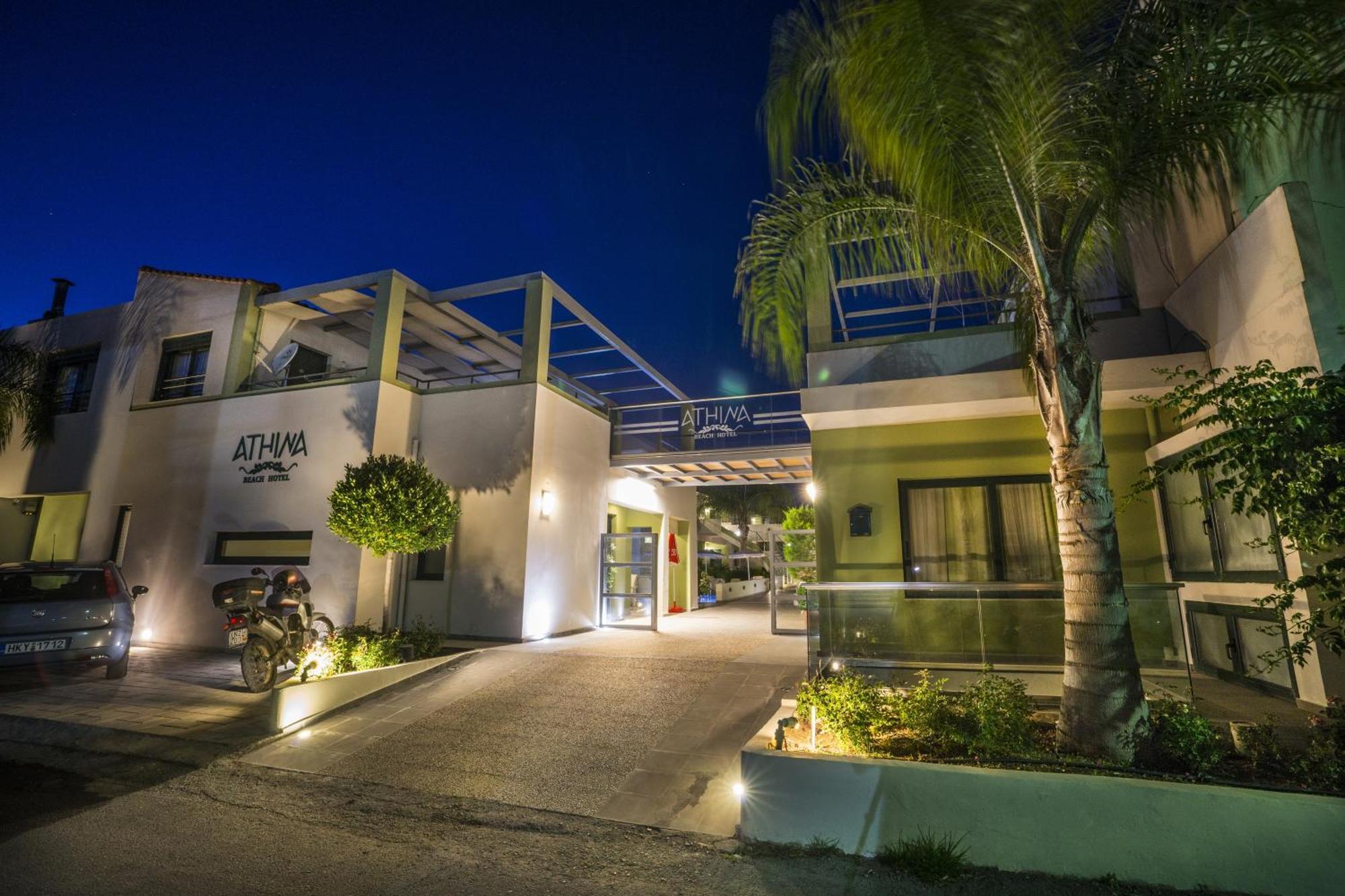 Athina Beach Hotel Kato Daratso Exterior photo
