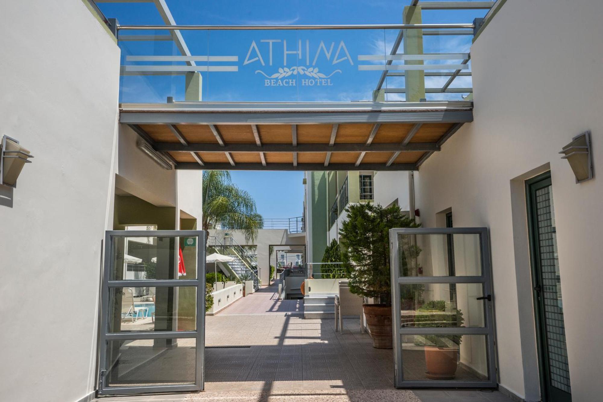 Athina Beach Hotel Kato Daratso Exterior photo