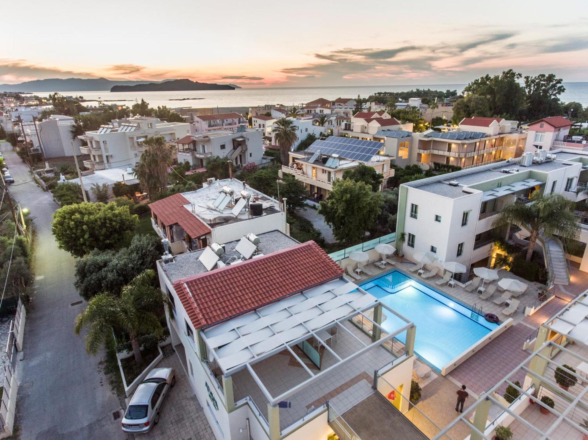Athina Beach Hotel Kato Daratso Exterior photo